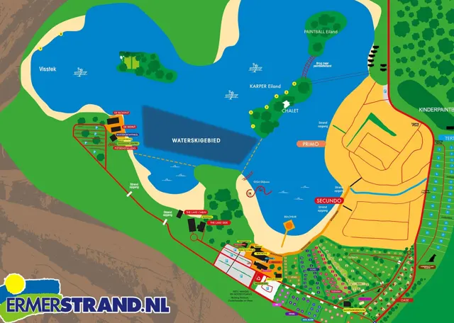 Recreatiepark Ermerstrand in Erm