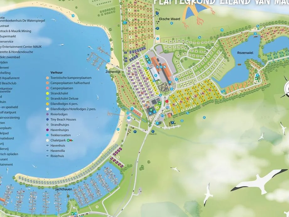 Vakantiepark Eiland van Maurik in Maurik