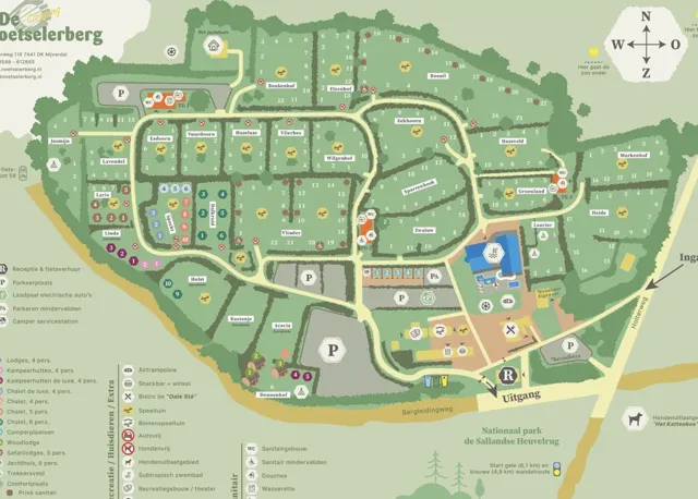 Vakantiepark De Noetselerberg in Nijverdal