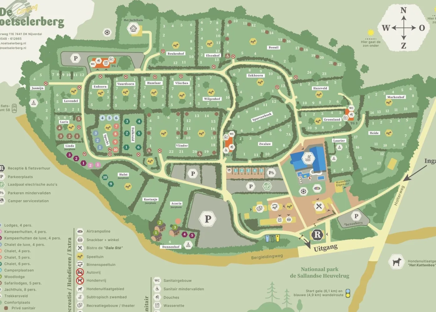Vakantiepark De Noetselerberg in Nijverdal