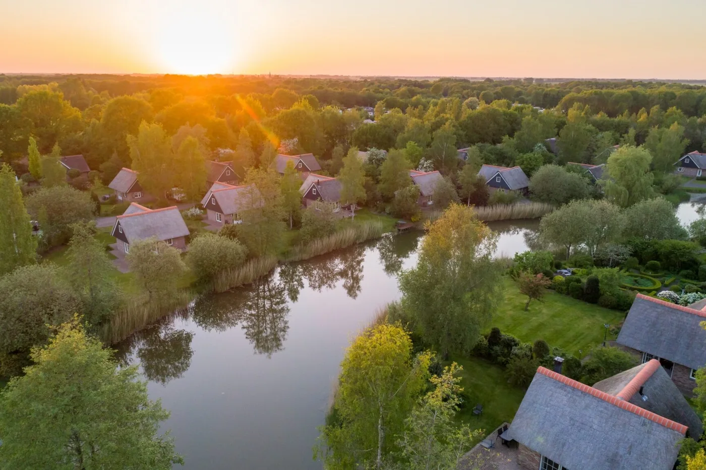 Villapark de Weerribben in Paasloo